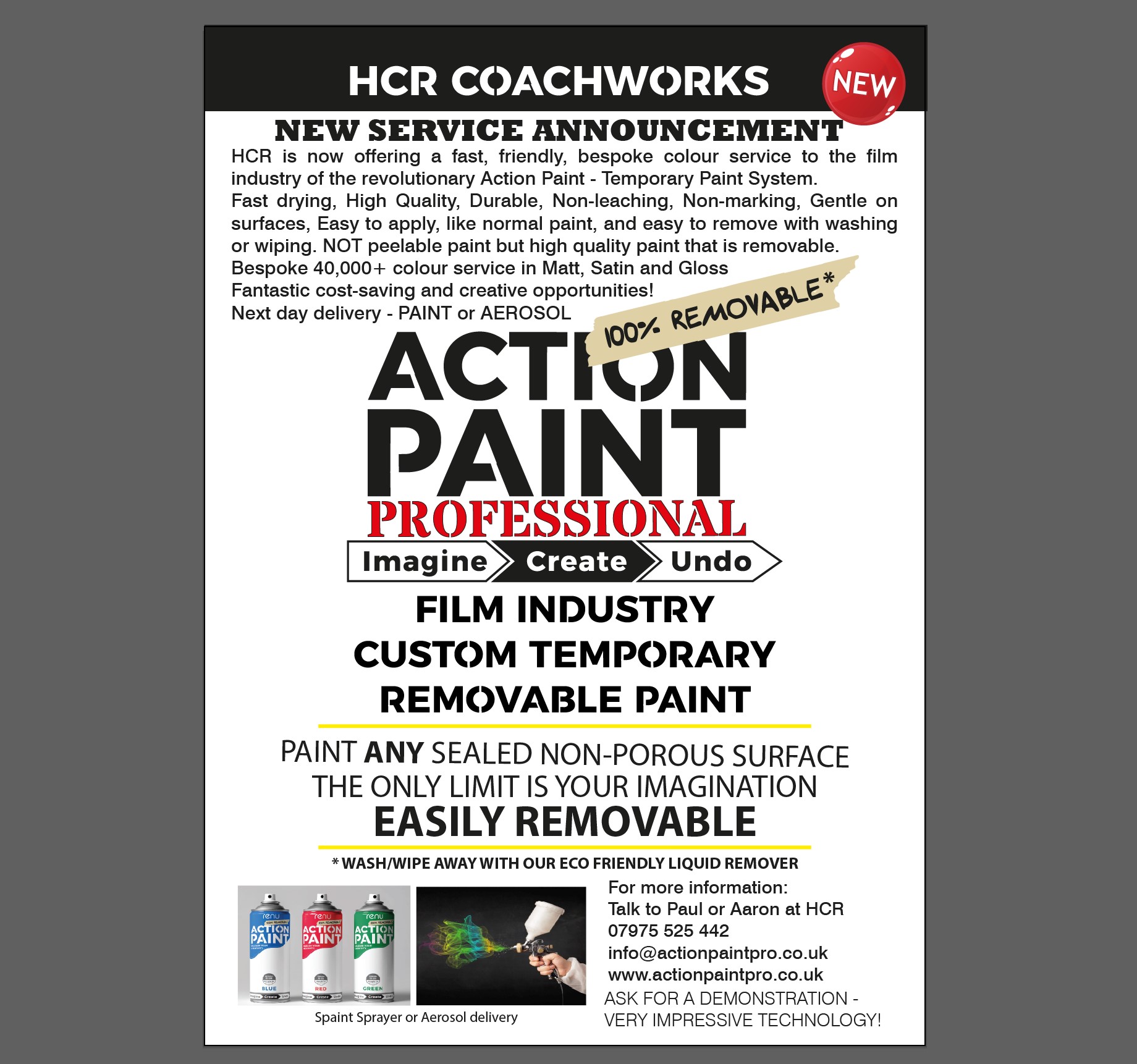 ACtionPaintPro anouncement